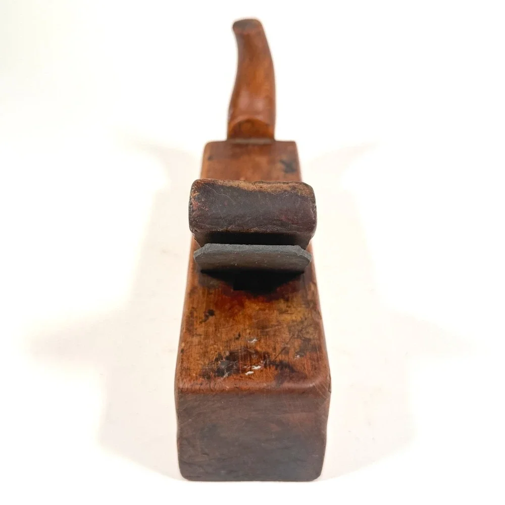 Antique 19th Century Wooden Hand Plane - J.&H.M Extra Qualität Iron - Number 8